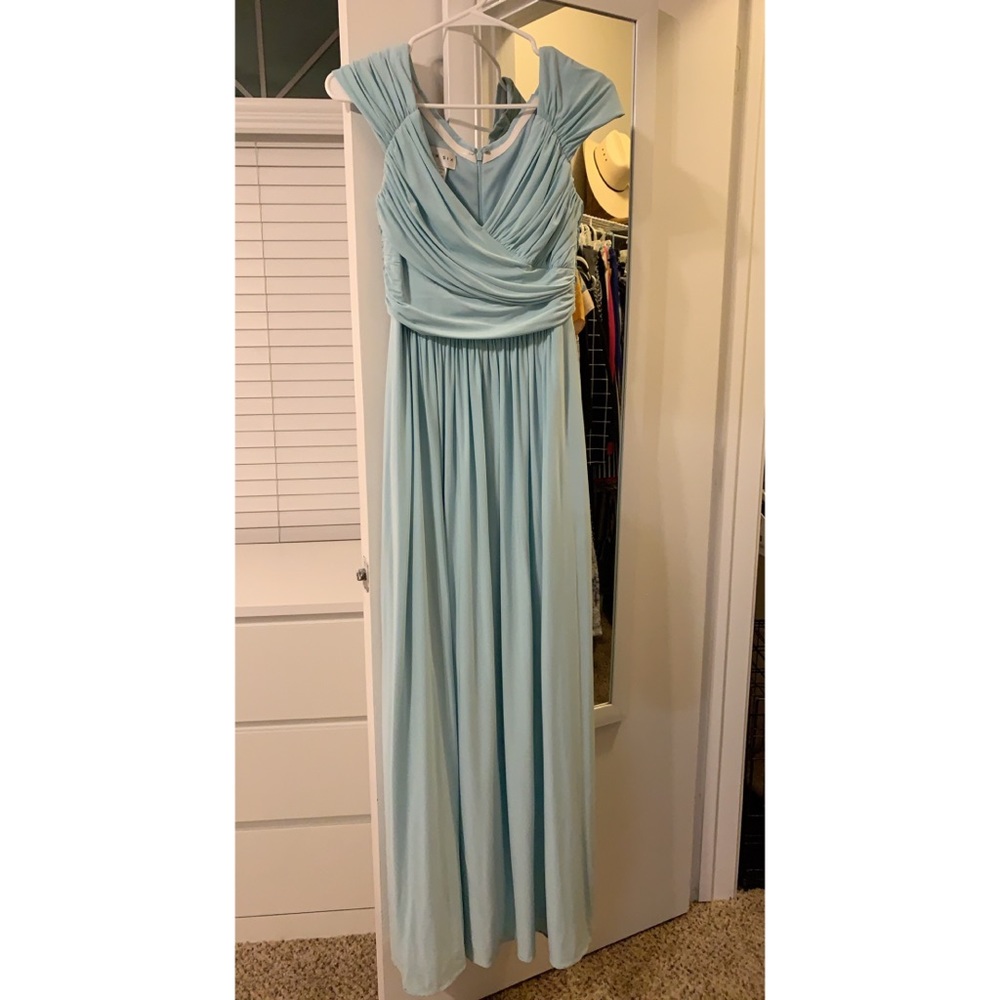 Blue dress
